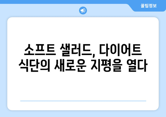 소프트 샐러드와 소맛닭으로 건강한 식단 관리하기